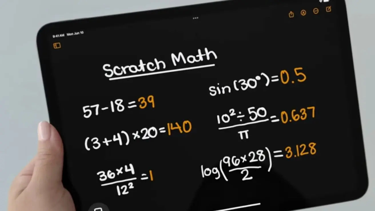 Apple-taler-om-Oprindelsen-af-Math-Notes-i-iPadOS-18 We❤️Apple.dk