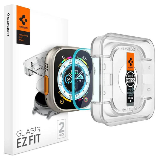 Spigen GLAS.TR "EZ FIT" 2-PACK Apple Watch ULTRA (49 MM) CLEAR Spigen