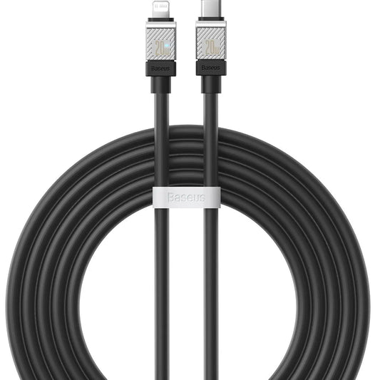 USB C - Lightning 20W 1m cable Baseus CoolPlay - black Baseus