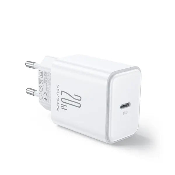 Joyroom JR-TCF06 USB C 20W Oplader - Hvid Joyroom